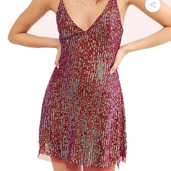 Free People Dresses & Skirts - Free People Gold Rush Mini